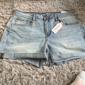 denim jean shorts
